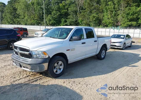 2018 Ram 1500 из США, поврежденный, VIN 1C6RR7KM4JS297910